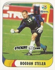 Sticker Bogdan Stelea - UEFA Euro England 1996 n. 132a - Merlin
