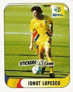 Sticker Ioan Lupescu - UEFA Euro England 1996 - Merlin