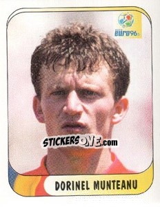 Cromo Dorinel Munteanu - UEFA Euro England 1996 - Merlin