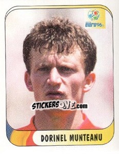 Sticker Dorinel Munteanu - UEFA Euro England 1996 n. 140 - Merlin