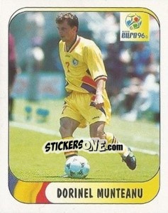 Figurina Dorinel Munteanu - UEFA Euro England 1996 - Merlin