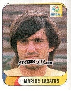 Cromo Marius Lacatus - UEFA Euro England 1996 - Merlin