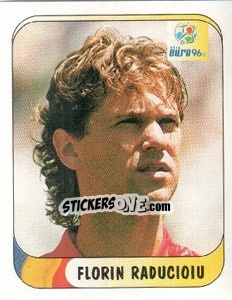 Sticker Florian Raducioiu - UEFA Euro England 1996 - Merlin