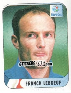 Cromo Frank Leboeuf - UEFA Euro England 1996 - Merlin