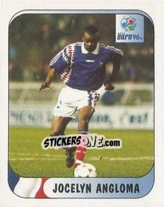 Sticker Jocelyn Angloma - UEFA Euro England 1996 n. 152a - Merlin