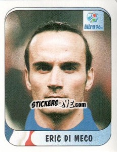 Sticker Eric Di Meco - UEFA Euro England 1996 n. 153 - Merlin