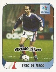 Cromo Eric Di Meco - UEFA Euro England 1996 - Merlin