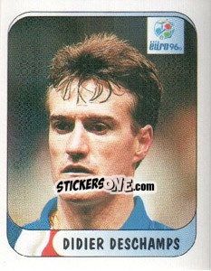 Sticker Didier Deschamps - UEFA Euro England 1996 n. 158 - Merlin