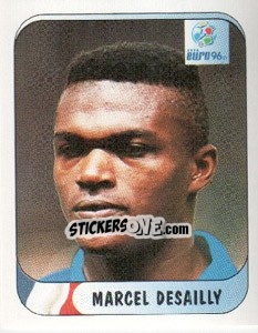 Cromo Marcel Desailly - UEFA Euro England 1996 - Merlin