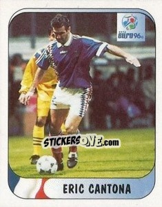 Sticker Eric Cantana - UEFA Euro England 1996 n. 164a - Merlin
