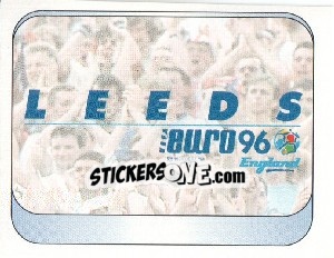 Cromo Leeds - UEFA Euro England 1996 - Merlin