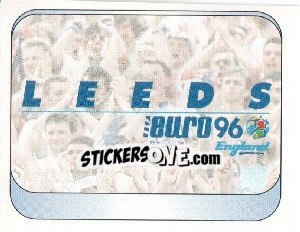 Sticker Leeds - UEFA Euro England 1996 n. 168 - Merlin