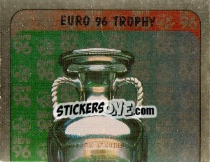 Figurina Euro 96 Trophy - UEFA Euro England 1996 - Merlin