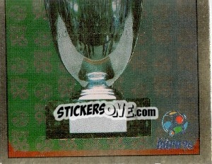 Sticker Euro 96 Trophy - UEFA Euro England 1996 n. 170 - Merlin