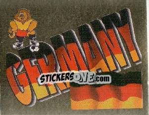 Sticker Germany Emblem - UEFA Euro England 1996 n. 171 - Merlin