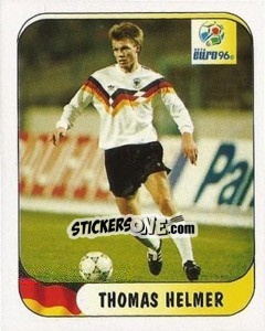 Sticker Thomas Helmer - UEFA Euro England 1996 n. 177a - Merlin