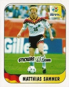 Sticker Matthias Sammer - UEFA Euro England 1996 n. 179a - Merlin