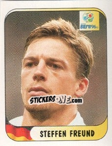 Cromo Steffen Freund - UEFA Euro England 1996 - Merlin