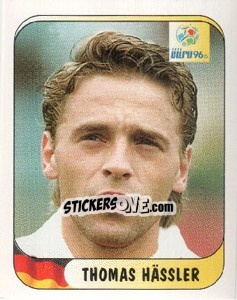 Sticker Thomas Hassler - UEFA Euro England 1996 - Merlin