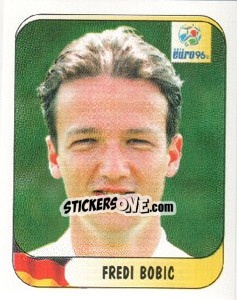 Sticker Fredi Bobic - UEFA Euro England 1996 n. 187 - Merlin