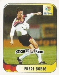 Sticker Fredi Bobic - UEFA Euro England 1996 n. 187a - Merlin