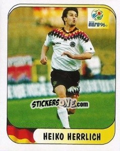 Figurina Heiko Herrlich - UEFA Euro England 1996 n. 189a - Merlin