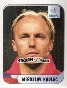 Sticker Miroslav Kadlec - UEFA Euro England 1996 n. 195 - Merlin
