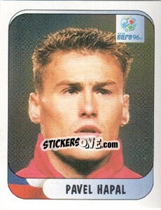 Sticker Pavel Hapal - UEFA Euro England 1996 n. 197 - Merlin