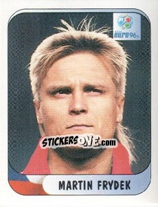 Sticker Martin Frydek - UEFA Euro England 1996 n. 198 - Merlin