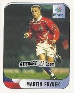 Sticker Martin Frydek - UEFA Euro England 1996 n. 198a - Merlin