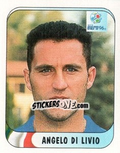 Cromo Angelo Di Livio - UEFA Euro England 1996 - Merlin