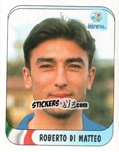 Cromo Roberto Di Matteo - UEFA Euro England 1996 - Merlin