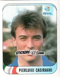 Figurina Pierluigi Casiraghi - UEFA Euro England 1996 n. 220 - Merlin