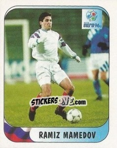 Cromo Ramiz Mamedov - UEFA Euro England 1996 - Merlin