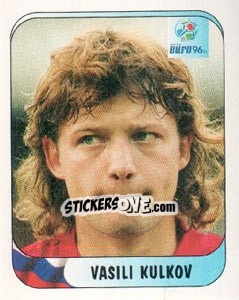 Figurina Vasili Kulkov - UEFA Euro England 1996 n. 229 - Merlin