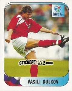 Sticker Vasili Kulkov - UEFA Euro England 1996 - Merlin