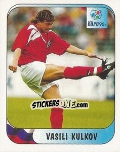 Sticker Vasili Kulkov - UEFA Euro England 1996 n. 229a - Merlin