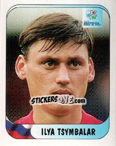 Sticker Ilya Tsymbalar - UEFA Euro England 1996 n. 230 - Merlin