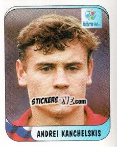Sticker Andrei Kanchelskis - UEFA Euro England 1996 n. 234 - Merlin