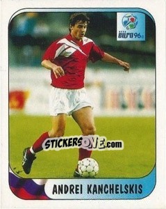 Sticker Andrei Kanchelskis - UEFA Euro England 1996 n. 234a - Merlin