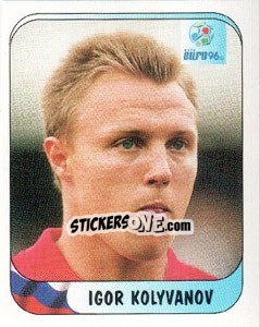 Sticker Igor Kolyvanov - UEFA Euro England 1996 n. 236 - Merlin