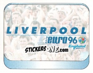Sticker Liverpool - UEFA Euro England 1996 - Merlin
