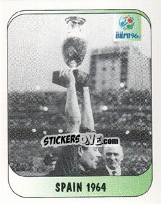 Cromo Spain 1964 - UEFA Euro England 1996 - Merlin