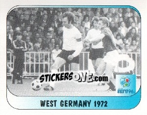 Sticker West Germany 1972