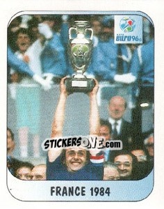 Sticker France 1984 - UEFA Euro England 1996 n. 254 - Merlin