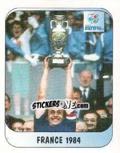 Sticker France 1984 - UEFA Euro England 1996 - Merlin