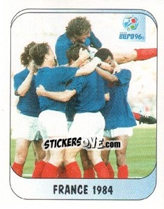 Cromo France 1984 - UEFA Euro England 1996 - Merlin