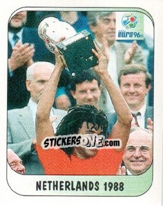 Sticker Netherlands 1988 - UEFA Euro England 1996 - Merlin
