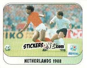 Sticker Netherlands 1988 - UEFA Euro England 1996 n. 259 - Merlin