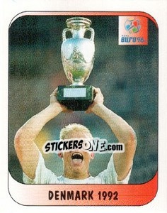 Sticker Denmark 1992 - UEFA Euro England 1996 n. 260 - Merlin